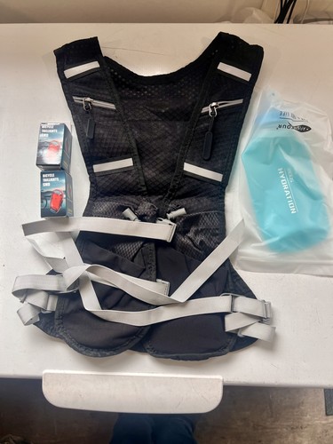 Running vest backpack - vest, with