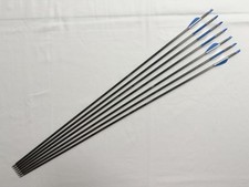 7 x Easton ACG 1206 A Series Arrows - 26.75" - 710 Spine - Points And Nocks