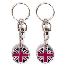 New 2 x UNION JACK ONE POUND