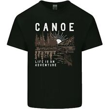 Canoe Adventure Canoeing Kayak Kayaking Mens Cotton T-Shirt Tee Top