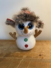 Ty Buttons The Snowman Soft
