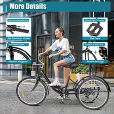 24 Inch Adult Tricycle Trike