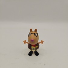 Peppa Pig Action Figure  Pedro Pony Dress Up Sheriff Bandana Jazwares Rare