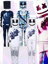Fortnite Cosplay Kid Video Game Costume Fancy Dress Jumpsuit 3 types