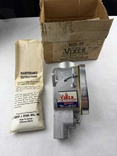 Vintage 1960s vixen spark plug - spark,