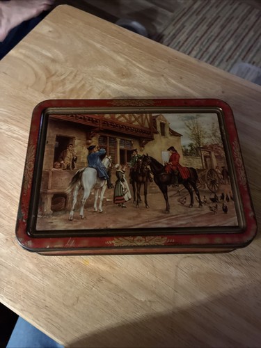 Vintage peak frean lolly tin - peak,