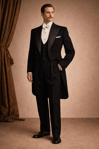 Original 1920s tailcoat tuxedo - 1920s,
