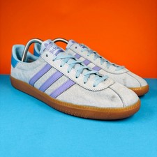 Adidas Originals Athens Sneakers - UK10 - Blue Suede - Great Condition
