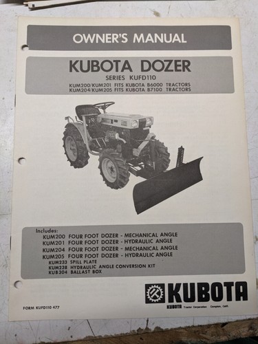 Kubota tractor parts list - kubota,