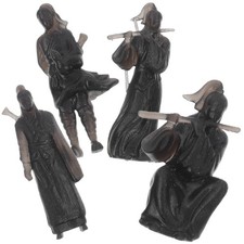  4 Pcs Figurine Mini Bonsai