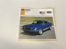 1968 Shelby Feature Card