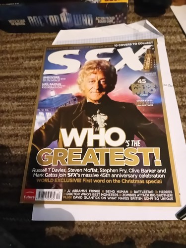 Doctor who sfx magazine - doctor,