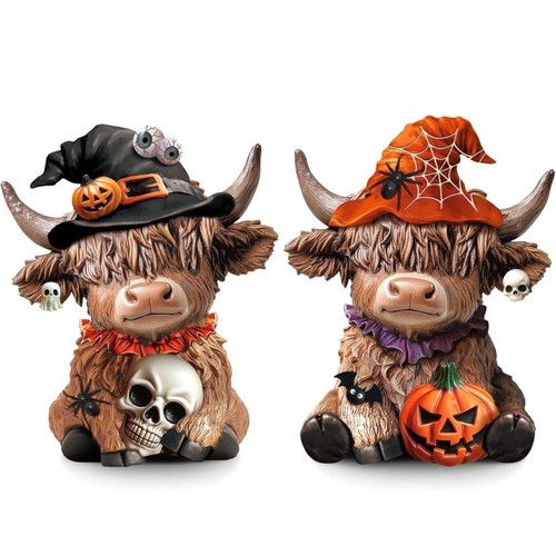 1pc highland cow figurine - 1pc,