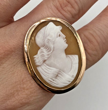 Antique Cameo Brooch 9 ct Gold