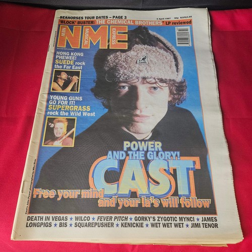 Nme magazine april 1997 - nme, cast