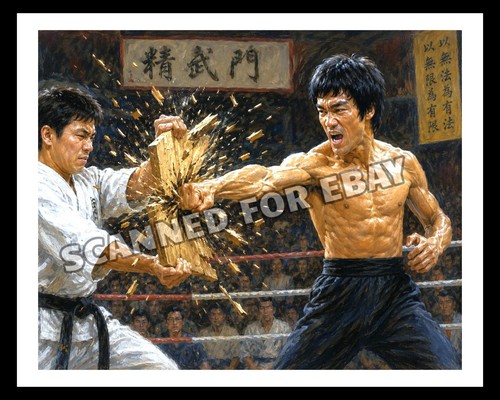 Bruce lee 8x10in glossy - (c),