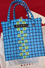 RRP£115  Genuine Marni Woven Basket BagH: 18 W:18 D 13CM