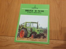 Deutz Fahr D 72 06 tractor