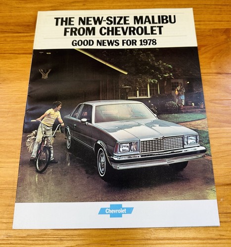 1978 chevrolet malibu - 1978, brochure