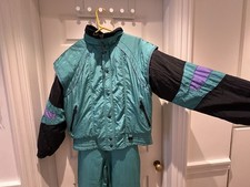 Vintage Retro Ski Jacket And