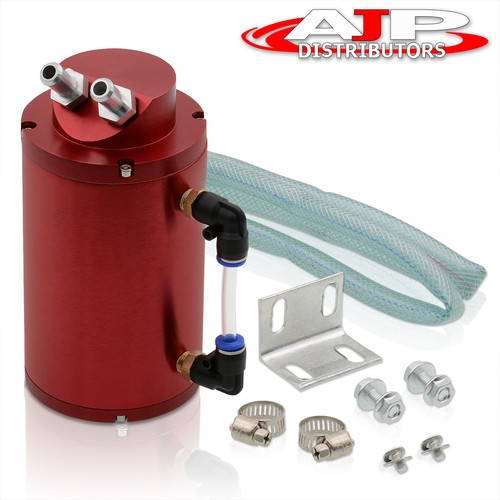 Red 350ml cylinder oil catch - red,
