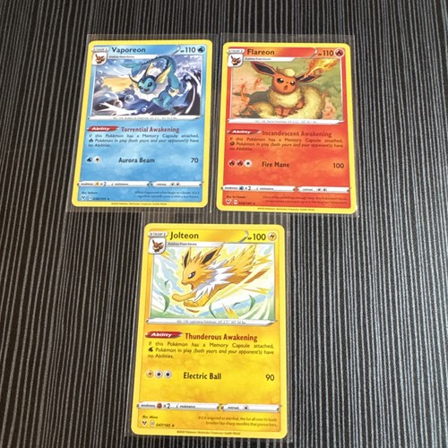 Pokémon tcg eeveelution set - pokémon,
