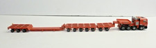 HO 00 OO gauge (B09) Heavy Haulage multi axle trailer with MAN unit Kibri 1:87
