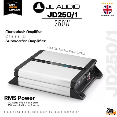 Audio jd250 250w rms - audio,