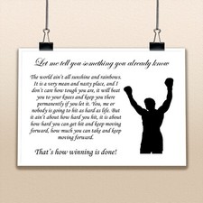 Rocky Balboa Inspiration Quote