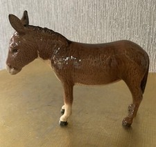 BESWICK DONKEY  MODEL No. 2267A NATURAL BROWN GREY GLOSS PERFECT (a)