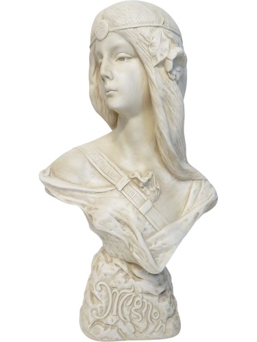 Mignot female figurine bust - mignot,