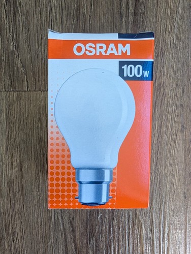 100w osram tungsten light bulb - 100w,