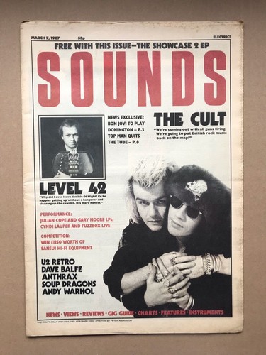 Cult sounds magazine march - sounds,