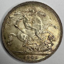 1902 King Edward VII Silver