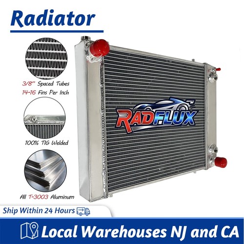 Aluminum radiator fit - radiator, land
