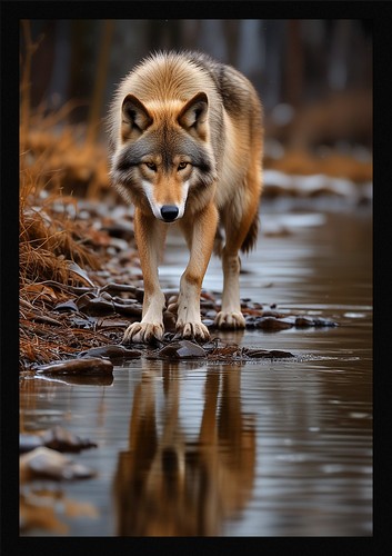 Wild wolf timeless - wolf,
