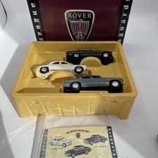 Vanguards Rover Collection White Blue Green 1:43 Diecast Boxed Set P4 P5 P6 