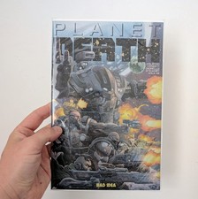 Planet Death Comic Book Back