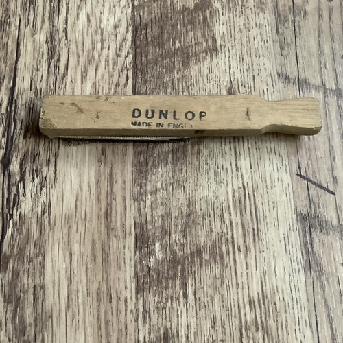 Vintage rare dunlop file card - vintage,