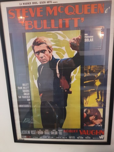 Poster steve mcqueen bullet - poster.,