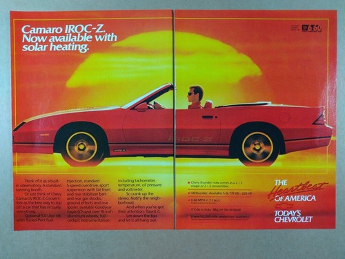 1988 chevrolet chevy camaro - chevrolet,