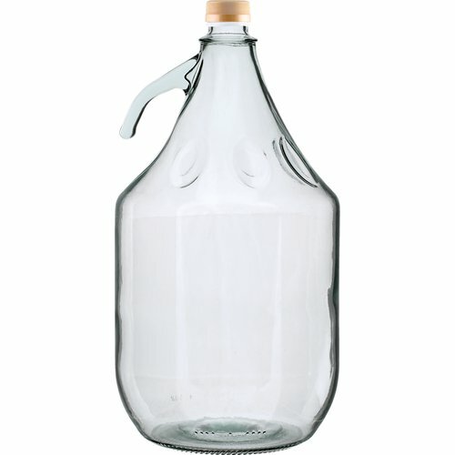 Glass demijohn carboy with - demijohn,