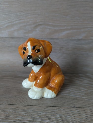 Boxer puppy dog - puppy, figurine