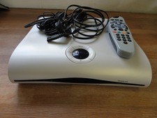Sky Box Pearl White Amstrad DRX550 Scart With Remote Control VGC.