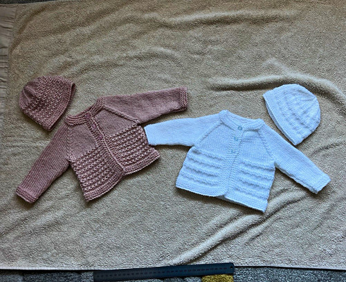 Hand knitted baby cardigan - baby,