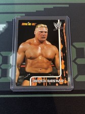 Brock Lesnar Rookie Card 2002 Fleer WWF WWE Royal Rumble RC #4 