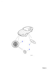 Jaguar Genuine Bonnet Badge