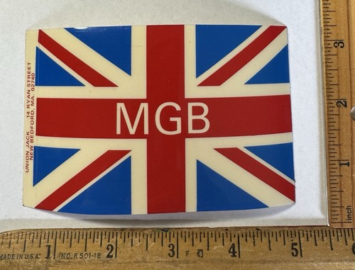 Vintage mgb union - mgb, flag