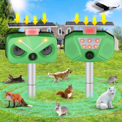 2pcs solar ultrasonic - 1/2pcs,
