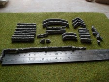 N Gauge norman Stone Walling